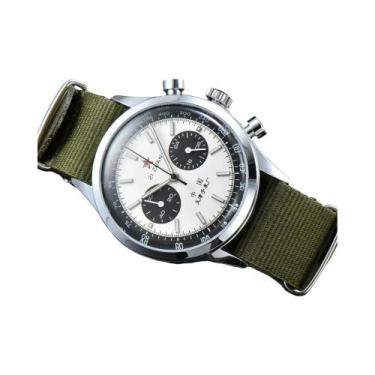 Imagem de Relógio Cronógrafo Masculino À Prova d'Água De 42mm, Moda Militar Da A