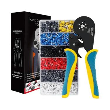 Imagem de Mini Alicates Para Crimpagem De Terminais Tubulares 0.08-16mm² 16-6 Co