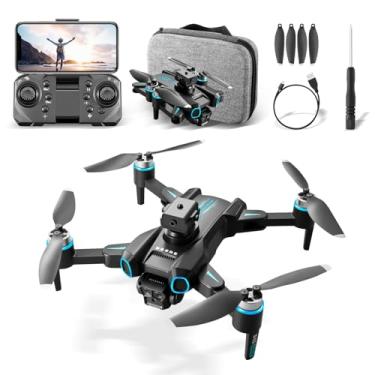 Imagem de Drone Profissional com Câmera Dupla 4K, Motor Brushless, Bateria 1800mAh, Transmissão WiFi em Tempo Real, Controle por Gestos, Kit Completo com Bolsa