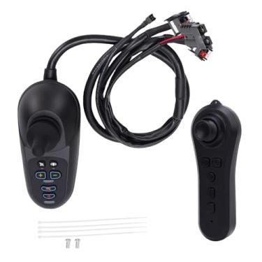 Imagem de Diydeg Controlador de Joystick para Cadeira de Rodas Elétrica 50A, Substituição do Controlador de Energia para Cadeira de Rodas de Mobilidade de 6 Teclas Com Controle Remoto