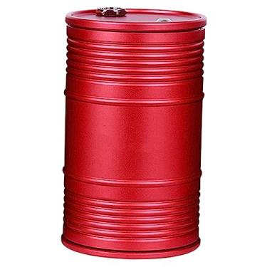 Imagem de Hemobllo Cinzeiro de carro criativo com tampa Cinzeiro portátil à prova de vento para veículos, acessórios de carro para fumantes, elegante suporte de cinzas de liga para uso ao ar livre, recipiente