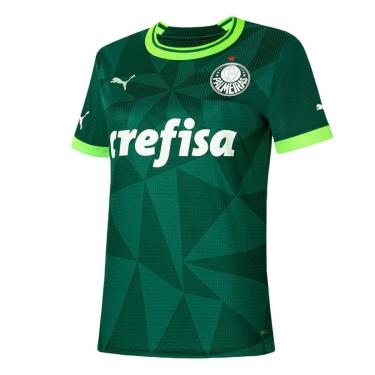 Imagem de CAMISA PUMA PALMEIRAS I 2023 FEMININA - JOGADOR-Feminino