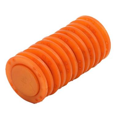 Imagem de Botões magnéticos de revestimento 41L 26 mm/1" Botão invisível de costura oculto nylon com ímãs internos para casaco, jaqueta, mala, bolsa corta-vento, pijama, 6 pares (26 mm, laranja)