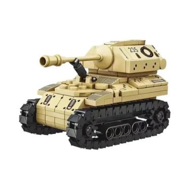 Imagem de Modelo De Tanque Militar Da Segunda Guerra Mundial Blocos De Montar Pa