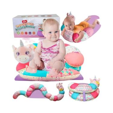 Imagem de Almofada Sensorial Para Bebês De Alto Contraste, Brinquedo Para Tempo 