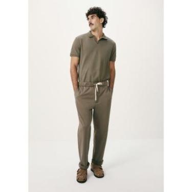 Imagem de Calça Masculina Reta Cós Elástico-Masculino