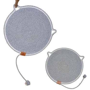 Imagem de Arranhador Tapete Caminha Pet Gato Rasqueavel Brinquedo Animais Estimaçao Relaxante Divertido Confortavel Casa