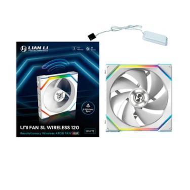 Imagem de Fan Gamer Lian Li Uni Fan Sl Wireless 120 ARGB Branco