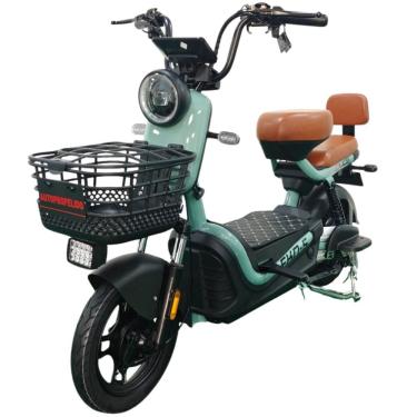 Imagem de Bicicleta Scooter Elétrica 600W Alarme Eko-5 Verde Duos