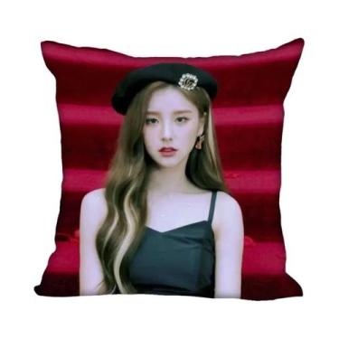 Imagem de Capa De Almofada De Poliéster LOONA KPOP 45x45cm Para Decoração De Qua