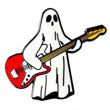 Imagem de Brooch Pins Rock Ghost Cartoon Music Blusa esmaltada L - yiweisai