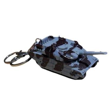 Imagem de Chaveiro, tanque militar com liga de ação de retração e plástico - Yiw