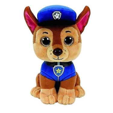 Imagem de Brinquedo de pelúcia Sajy Paw Patrol Chase Dog de 20 cm para crianças 