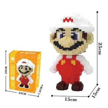 Imagem de Puzzle Mario Series Bloco de madeira de alta dificuldade para pais e f