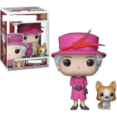 Imagem de Figura Rainha Elizabeth II da Inglaterra 10cm Cinema e Televisão - Glo