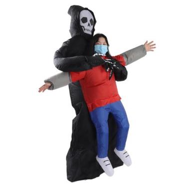 Imagem de Traje inflável ciciglow Scary Ghost para adultos