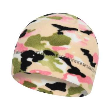 Imagem de Gorro Tático Camuflado Masculino De Inverno Em Fleece Polar Coral, Bal