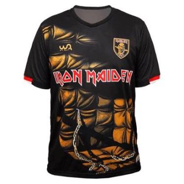 Imagem de Camiseta Wa Sport Masculino Iron Maiden Futebol Manga Curta-Masculino
