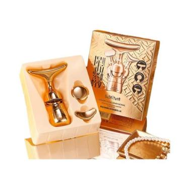 Imagem de Massageador Facial E De Pescoço Para Rejuvenescimento E Aperto Da Pele