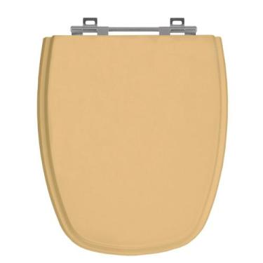 Imagem de Assento Sanitário Monte Carlo Rosa Floral Tampa para Vaso Deca de Made