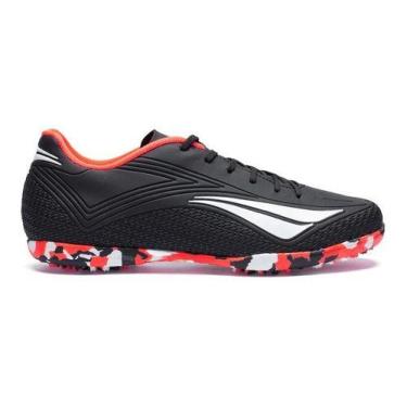 Imagem de Chuteira Penalty Furia Y-2 Tf Masculino Grama Sintética, Preto, 43 BR
