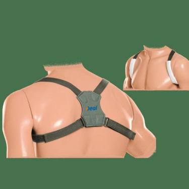 Imagem de Corretor Postural Simples Magnético, Cor Cinza, Marca: Ideal, G