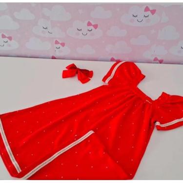 Imagem de Vestido infantil menina Glinny tam 4