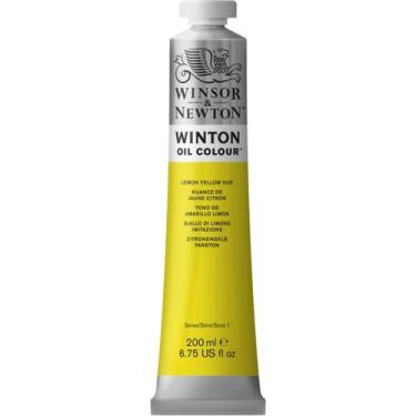 Imagem de Tinta A Óleo Para Tela Winton 200ml 346 S1 Lemon Yellow Hue - Winsor &