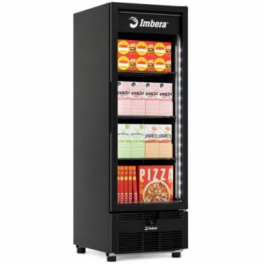 Imagem de Freezer Vertical Tripla Acao Evz-21 Todo Preto 576L Porta Vidro 220V -