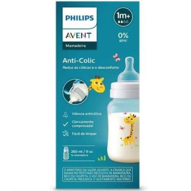 Imagem de Scy121/04 mamadeira anti-colic classica girafa 260ml - AVENT