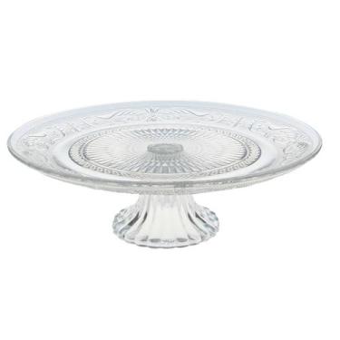 Imagem de Prato De Bolo Boleira Victorian De Vidro 33 cm Mimo Style