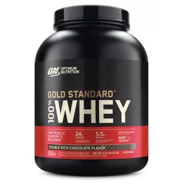 Imagem de On Whey Gold Standard Chocolate 5,00 Lbs (2.27Kg) - Optimun Nutrition
