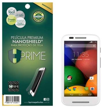 Imagem de Pelicula HPrime NanoShield para Motorola Moto E, Hprime, Película Protetora de Tela para Celular, Transparente