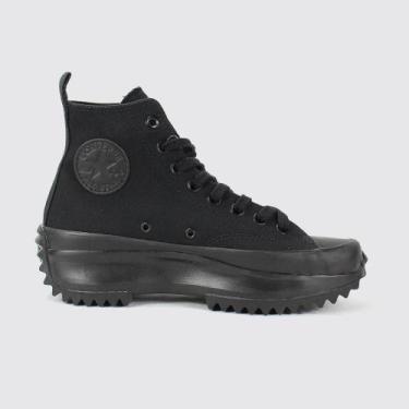 Imagem de Tênis Converse Run Star Hike Hi Monochrome Dark Black