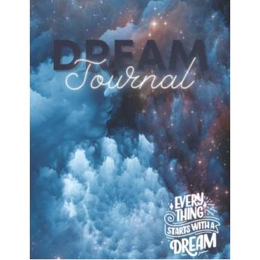 Imagem de Caderno de registro de sonhos para adultos: grande impressão caprichosa registro de sonhos seus sonhos (ótimo presente!)
