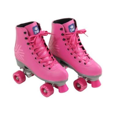 Imagem de Patins Quad Retrô Rosa Bel, Rosa, 36