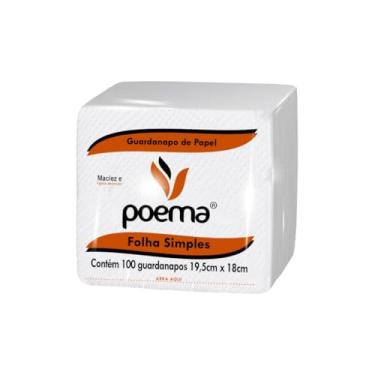 Imagem de TAMAROZZI, KIT C/1 PCT. GUARDANAPO POEMA (19,5X18 CM.) C/100 UN (PLUMA)