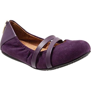 Imagem de SoftWalk Sapatilha feminina Sierra Ballet, Roxo real, 35