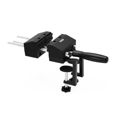 Imagem de WEITARI Grampo de ângulo ajustável torno de bancada ou torno de mesa para marcenaria, torno portátil, estacionário, serviço leve