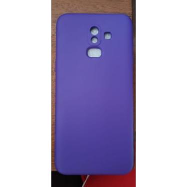 Imagem de Capa Capinha Samsung Galaxy J8 Protege Câmera Silicone Aveludada - Cap
