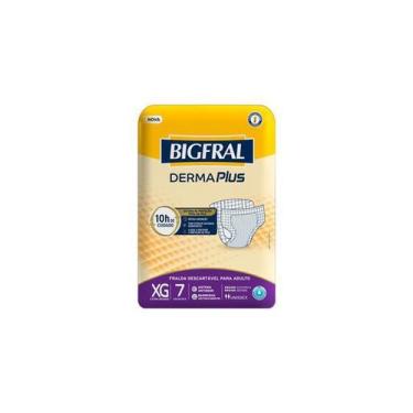 Imagem de FRALDA GERIATRICA BIGFRAL DERMA PLUS XG 7 un, 7, XG