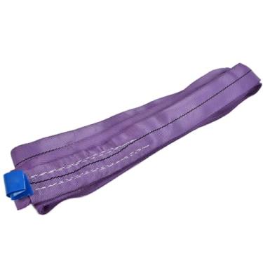 Imagem de Eslinga de Elevação Redonda 1T, Correias Flexíveis PES Infinitas, Capacidade de Peso 1T de Alta Resistência para Construção de Máquinas de Navios (6m)