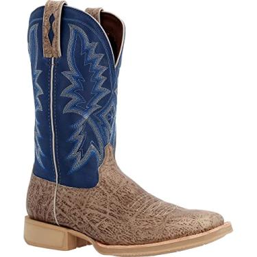 Imagem de Durango Bota Country Rebel Pro Lite r stica Tan & Tobacco, Azul jeans cinza, 9.5