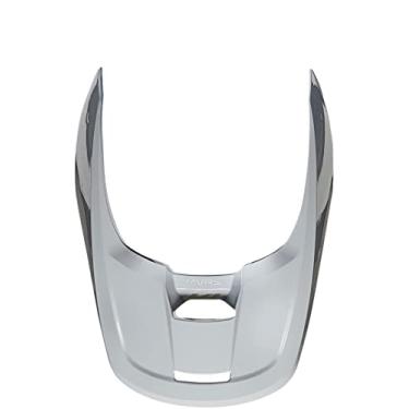 Imagem de Fox Racing Viseira de capacete masculina V1, branca - solha, 3X