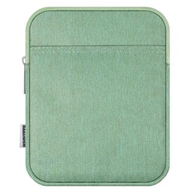 Imagem de Dadanism Capa Acolchoada De 6-7" Para Kindle Colorsoft Signature Edition 7" E O Novo Paperwhite, Bolsa Protetora Estojo Transporte Leitores Eletrônicos Kindle/Kindle Oasis/Kobo 6", Verde Matcha