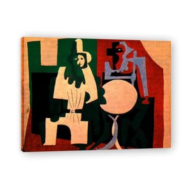 Imagem de Murais Terrace Of Caf Diego Rivera – Arte de realismo socialista mexicano, muralista do século 1934, coleção clássica do museu de Nova York para decoração de casa 30 x 39 cm