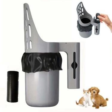 Imagem de Coletor de Fezes Coco Pet Cao Gato Cachorro Saquinho Pa Higienica Anim