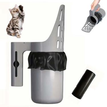 Imagem de Coletor de Fezes Coco Cao Gato Pet Cachorro Saco Pa Higienica Animal d