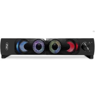 Imagem de Caixa De Som Potente Pc Notebook Computador Smart Tv Usb P2 caixas gamer alto falante mini caixinha Soundbar