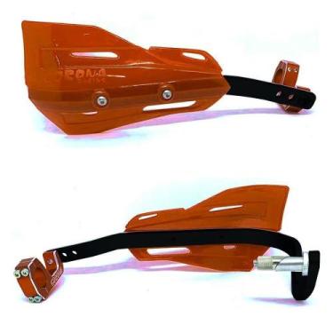 Imagem de Protetor Mão Corona 22mm 28mm 31mm Alma Alumínio Preto Modelo 9 - Coro